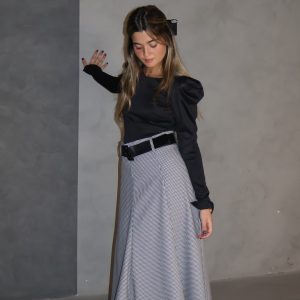 בגד גוף אודל בצבע שחור