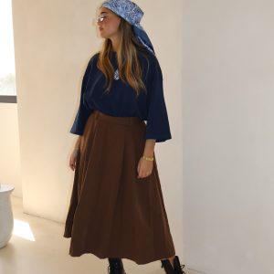 חולצת האש שלי בצבע כחול